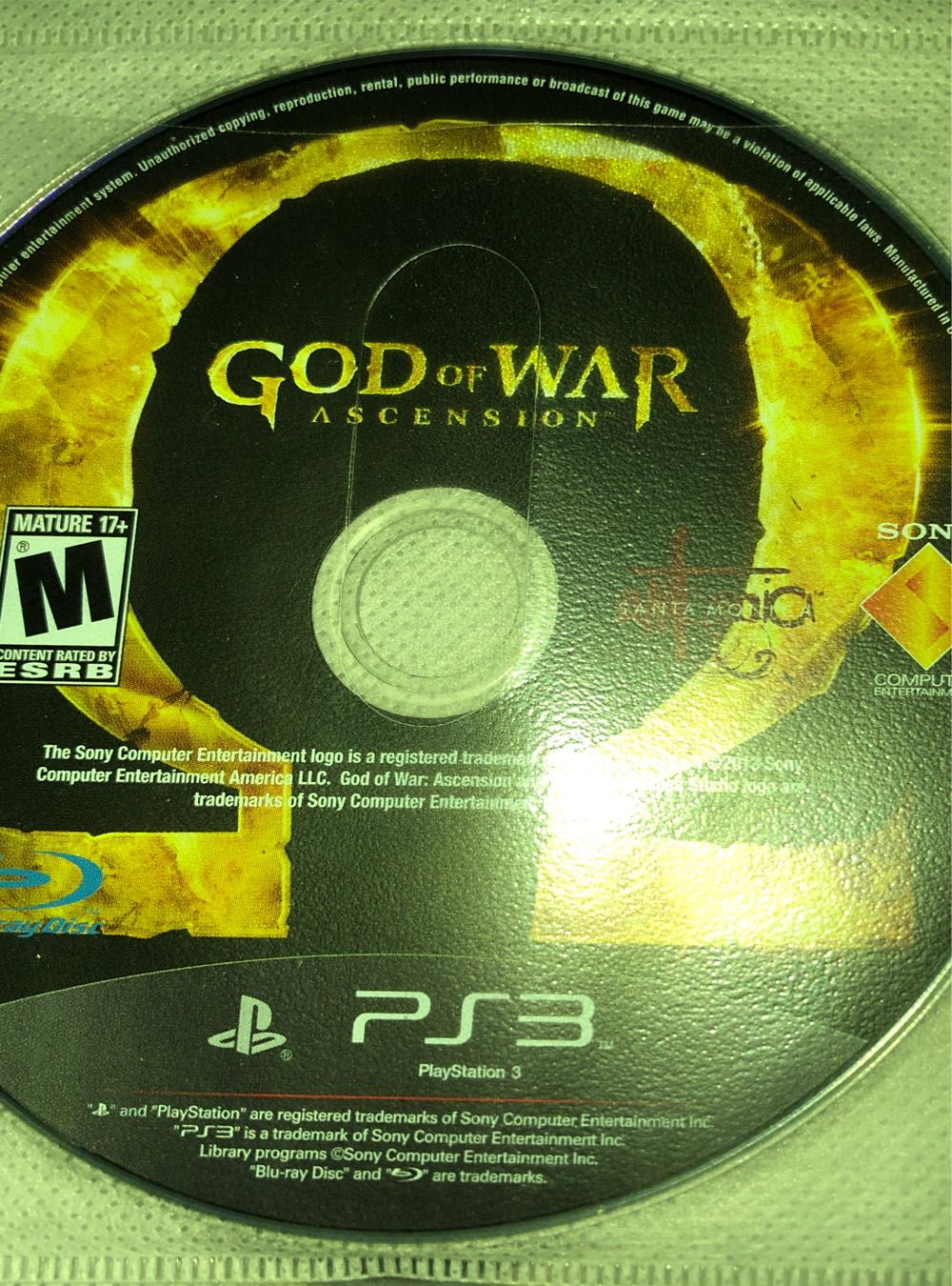 God of War: Ascension - Sony PlayStation Network (PSN) (Sony Computer Entertaiment - 1) video game collectible [Barcode 711719229650] - Main Image 4