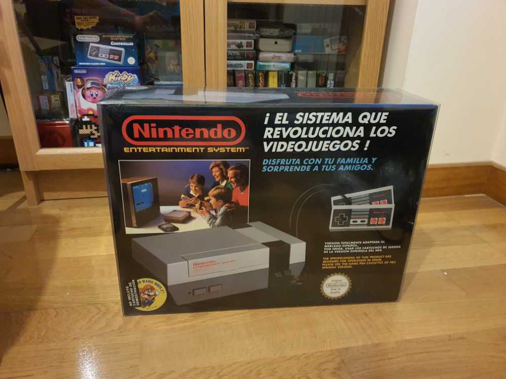Nes Console - Nintendo Entertainment System (NES) video game collectible - Main Image 3