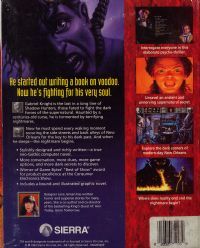 Gabriel Knight 1: Sins of the Fathers - PC (Activision - 1) video game collectible [Barcode 020626852289] - Main Image 2