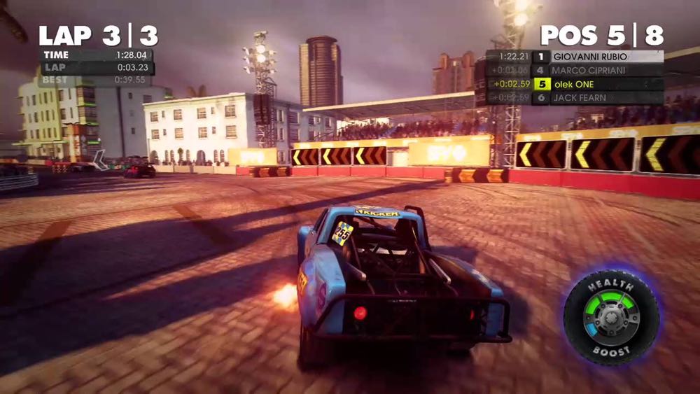 Dirt: Showdown - Microsoft Xbox 360 (Codemasters - 1-8) video game collectible - Main Image 3