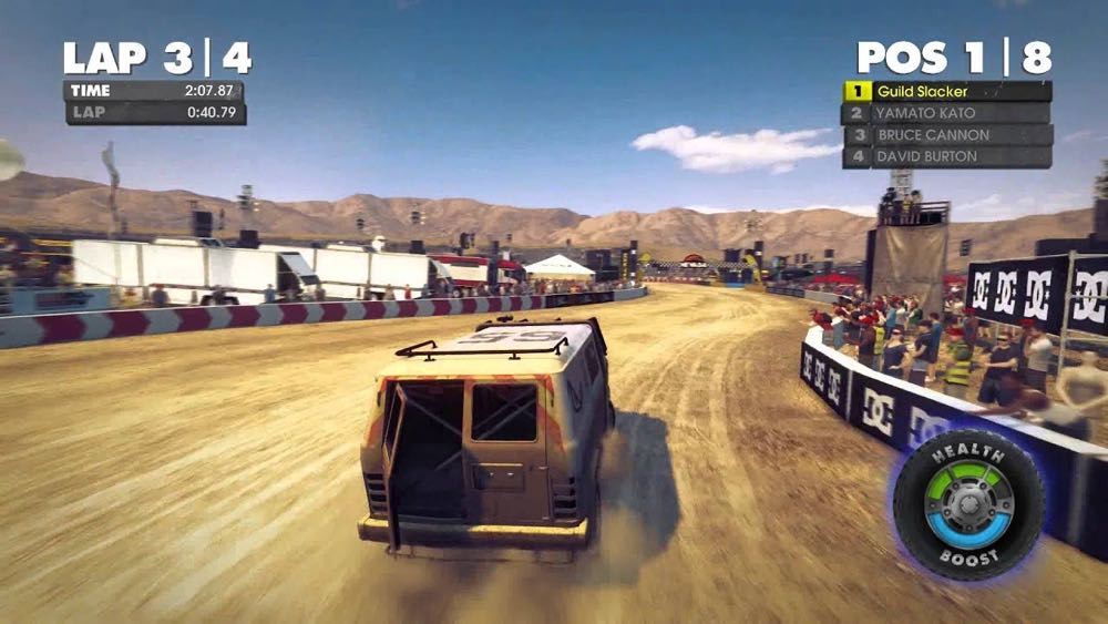 Dirt: Showdown - Microsoft Xbox 360 (Codemasters - 1-8) video game collectible - Main Image 4