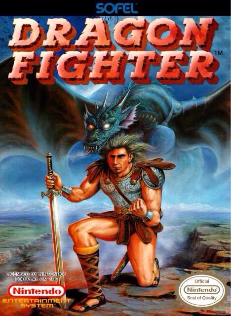 Dragon Fighter - Nintendo Entertainment System (NES) (SOFEL) video game collectible - Main Image 1