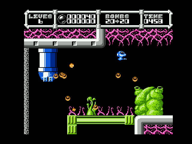 Cybernoid: The Fighting Machine - Nintendo Entertainment System (NES) (Acclaim) video game collectible - Main Image 4