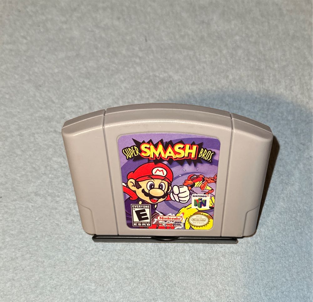 Super Smash Bros   [repo] - Nintendo 64 (N64) video game collectible - Main Image 3