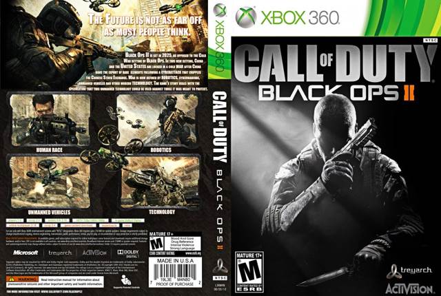 Call Of Duty: Black Ops 2 - Microsoft Xbox 360 (Activision - 1) video game collectible [Barcode 5030917111686] - Main Image 2