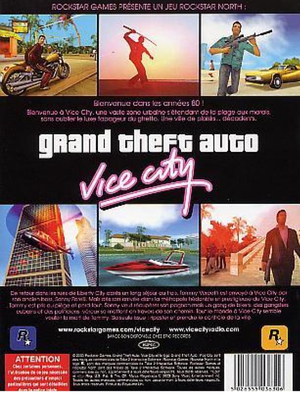 Gta Vice City  - Sony PlayStation 5 (PS5) video game collectible - Main Image 2