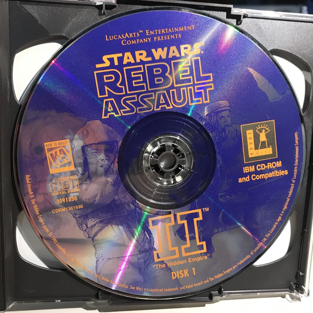 Star Wars: Rebel Assault II - The Hidden Empire - PC video game collectible - Main Image 3