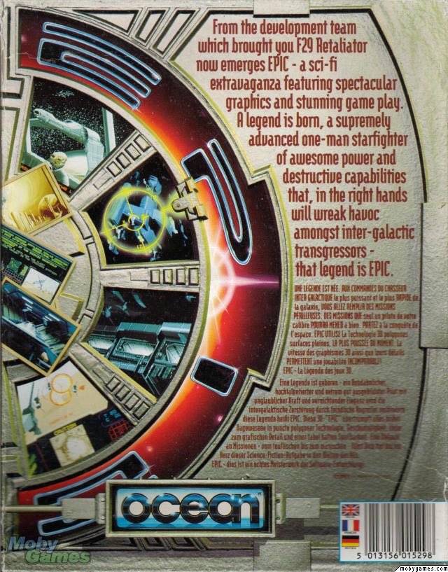 Epic - Commodore Amiga video game collectible - Main Image 2