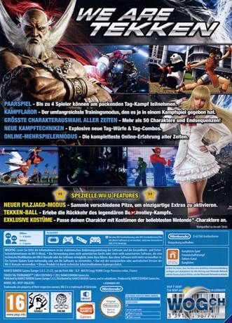 Tekken Tag Tournament 2 - Nintendo Wii U (Bandai Namco Games - 4) video game collectible [Barcode 3391891967747] - Main Image 2