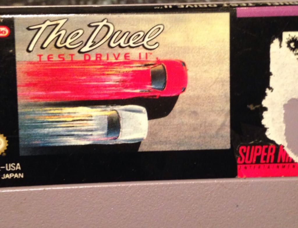 Test Drive 2: The Duel - Nintendo Super Nintendo Entertainment System (SNES) video game collectible - Main Image 1