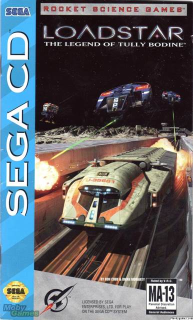 Loadstar: The Legend Of Tully Bodine - Sega CD video game collectible - Main Image 1