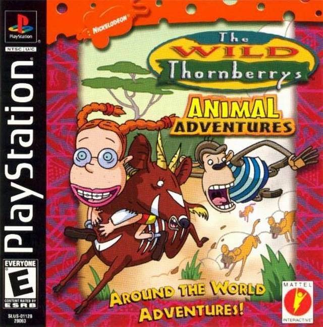 The Wild Thornberrys: Animal Adventures - Sony PlayStation (Mattel Games/Paramount Consumer Products) video game collectible - Main Image 1