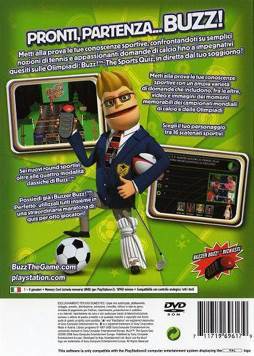 Buzz The Sports Quiz - Sony PlayStation 2 (PS2) (SCEE - 8) video game collectible [Barcode 711719695172] - Main Image 2