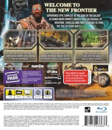 Starhawk: Limited Edition - Sony PlayStation 3 (PS3) (SCEA - 1) video game collectible [Barcode 711719233633] - Main Image 2