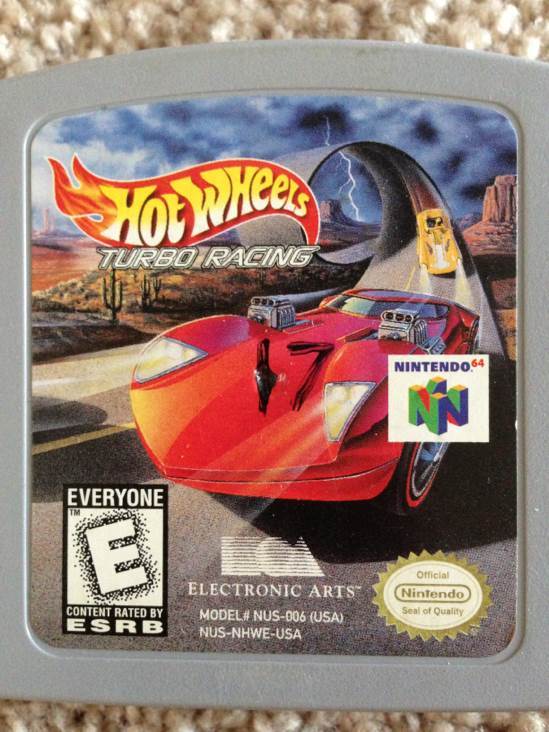 Hot Wheels: Turbo Racing - Nintendo 64 (N64) video game collectible - Main Image 1