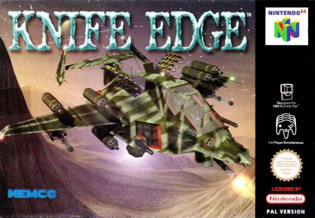 Knife Edge: NoseGunner - Nintendo 64 (N64) video game collectible - Main Image 1