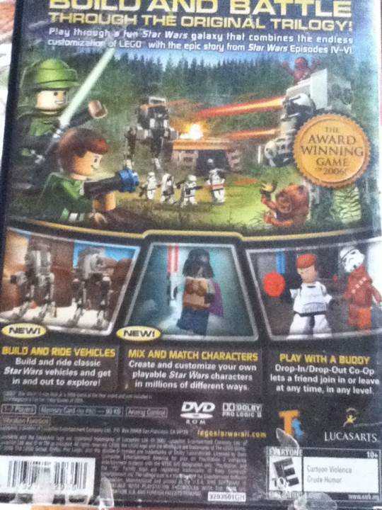 Lego Starwars 2: The Original Trilogy - Sony PlayStation 2 (PS2) (2) video game collectible - Main Image 2