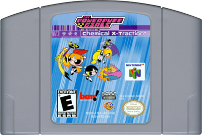 N64 - The Powerpuff Girls: Chemical X-Traction - Nintendo 64 (N64) (Bam! Entertainment - 4) video game collectible [Barcode 682384210024] - Main Image 3