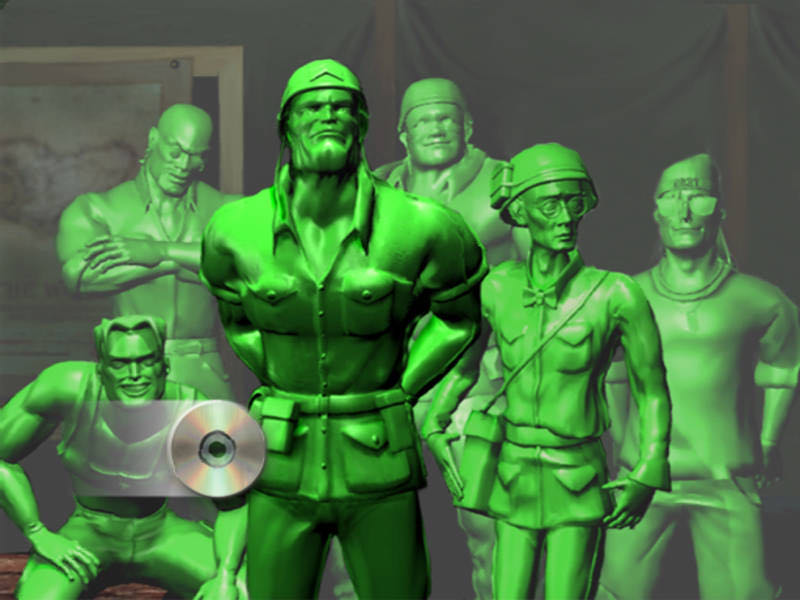 Army Men: Sarge’s Heroes 2 - Sony PlayStation (2) video game collectible [Barcode 790561508960] - Main Image 3