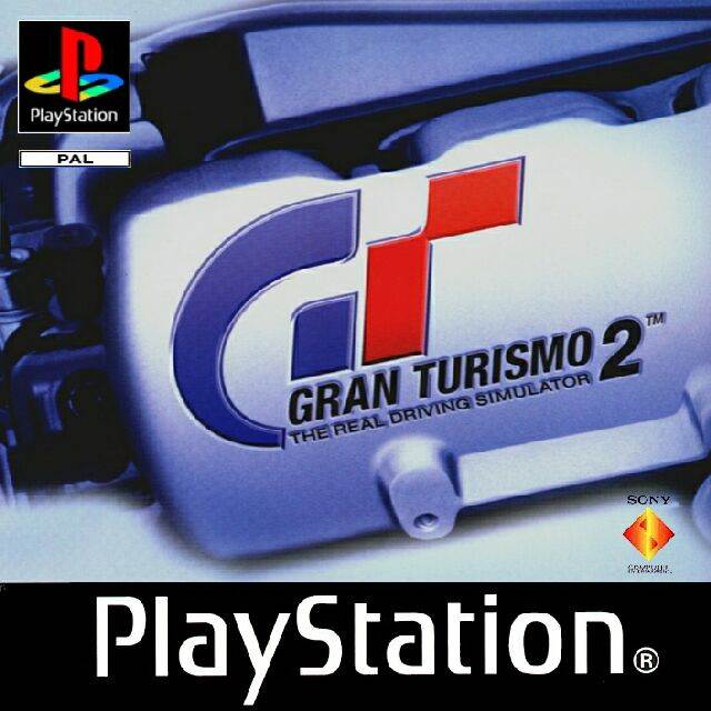 Grand Turismo 2 - Sony PlayStation (Sony Computer Entertainement Europe - 1 Or 2) video game collectible - Main Image 1