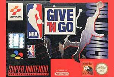 NBA Give ’N Go - Nintendo Super Nintendo Entertainment System (SNES) video game collectible - Main Image 1