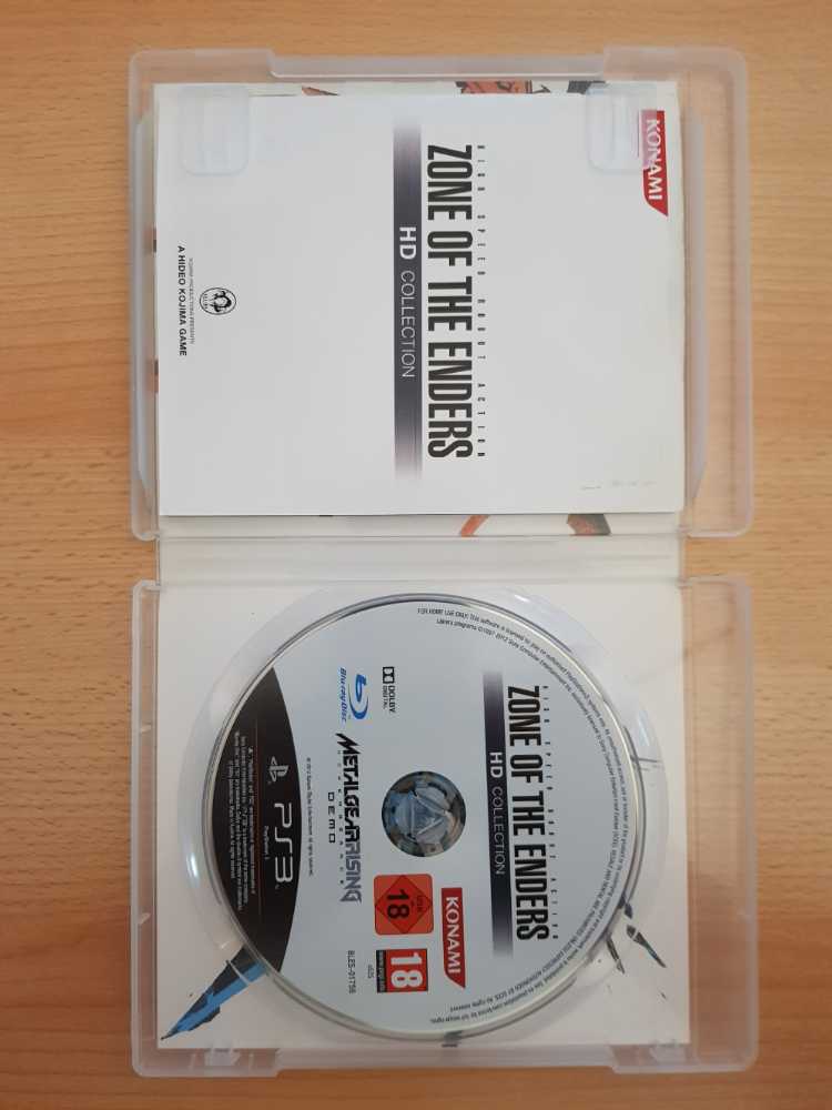 (*2012) Zone of the Enders HD Collection - Sony PlayStation 3 (PS3) (Konami Digital Entertainment - 1-2) video game collectible [Barcode 4012927054932] - Main Image 3