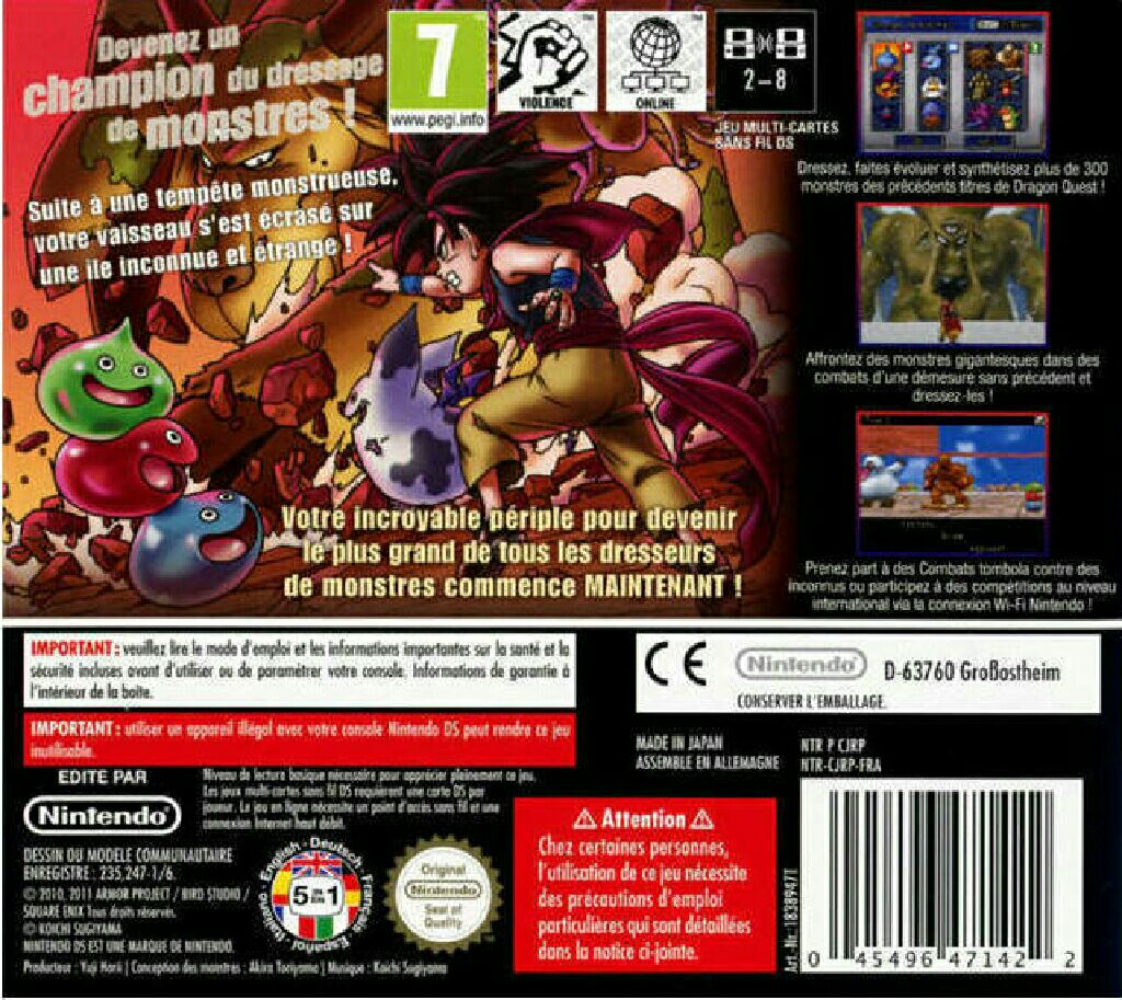 Dragon Quest Monsters 2: Joker - Nintendo DS (Square-Enix, Nintendo - 1) video game collectible [Barcode 045496471408] - Main Image 2
