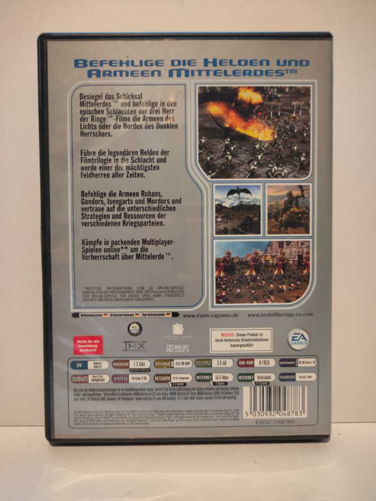 Der Herr Der Ringe Die Schlacht Um Mittelerde - PC video game collectible [Barcode 5030932048783] - Main Image 2