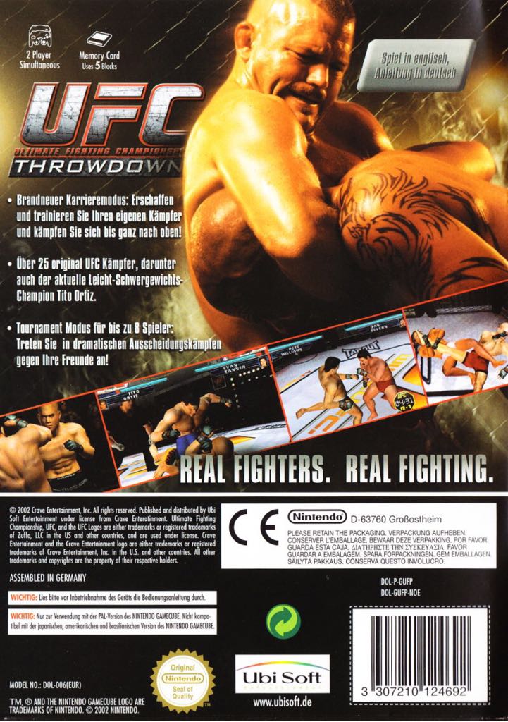 UFC Throwdown - Sony PlayStation 2 (PS2) video game collectible - Main Image 2