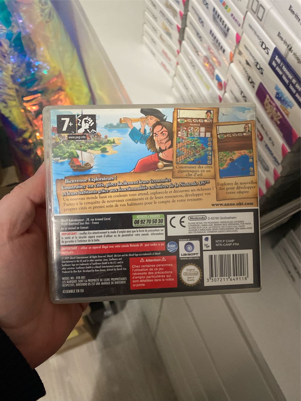 Anno Créez Votre Monde - Nintendo DS video game collectible [Barcode 3307211649118] - Main Image 2