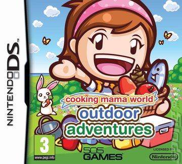 Cooking Mama World Outdoor Adventure - Nintendo DS video game collectible - Main Image 1