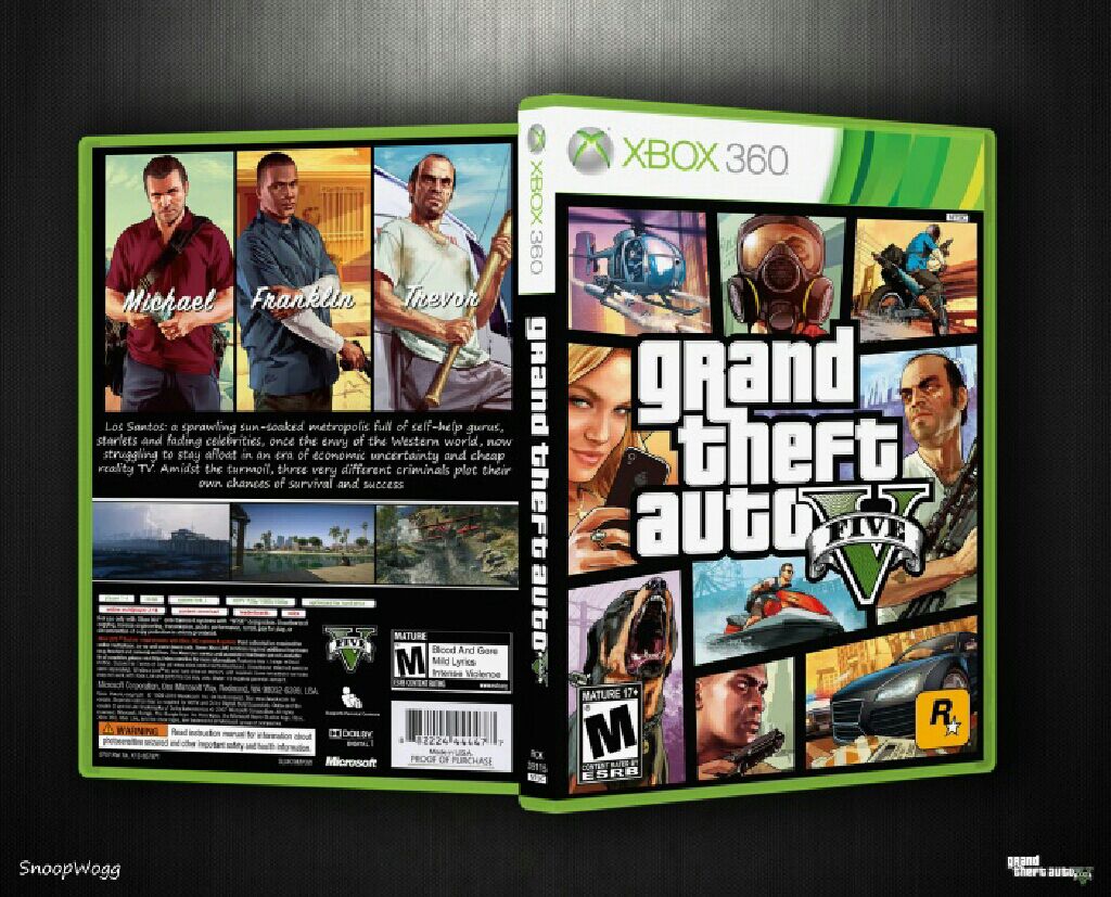 Gta5 - Sony PlayStation 3 (PS3) video game collectible - Main Image 2
