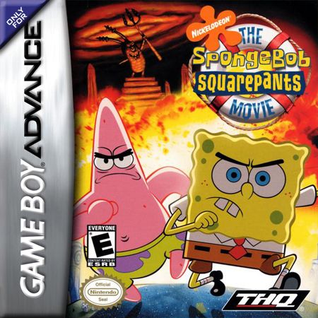 Spongebob Squarepants The Movie - Nintendo Game Boy Advance (GBA) video game collectible - Main Image 1