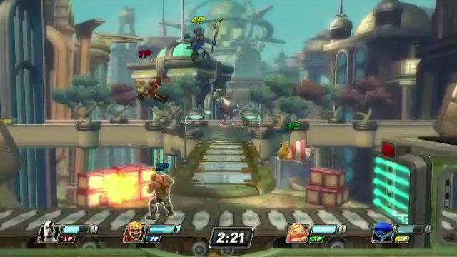 Playstation All-Stars Battle Royale - Sony PlayStation Vita (PS Vita) (Sony Computer Entertainment - 2) video game collectible [Barcode 711719241744] - Main Image 2