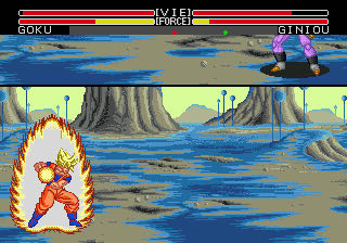Dragon Ball Z L’appel du Destin - Sega Megadrive (En Loose - 1-2) video game collectible [Barcode 4902421330161] - Main Image 3
