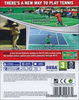 Virtua Tennis 4: World Tour Edition - Sony PlayStation Vita (PS Vita) (Sega - 2) video game collectible [Barcode 010086620009] - Main Image 2