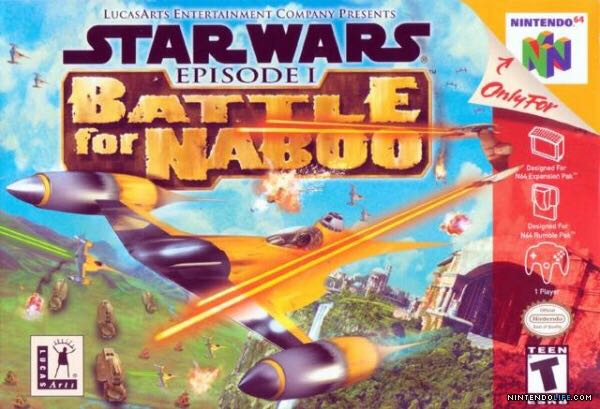 Star Wars: Episode I: Battle For Naboo - Nintendo 64 (N64) video game collectible - Main Image 1