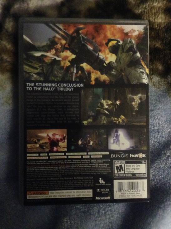 Halo 3 Platinum Hits - Microsoft Xbox 360 video game collectible - Main Image 2
