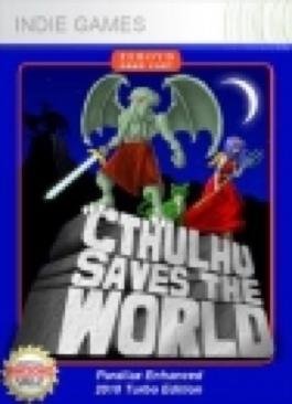 Cthulhu Saves The World (XBLIG) - Microsoft Xbox Live (Zeboyd Games - 1) video game collectible - Main Image 1