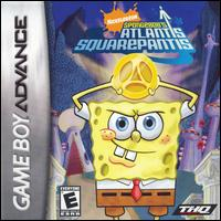 Spongebob Atlantis Squarepantis - Nintendo Game Boy Advance (GBA) video game collectible - Main Image 1