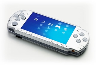 Psp Silver - Sony PlayStation Portable (PSP) video game collectible - Main Image 1