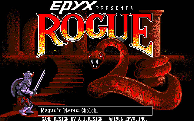 Rogue - Commodore Amiga (Epyx) video game collectible - Main Image 4