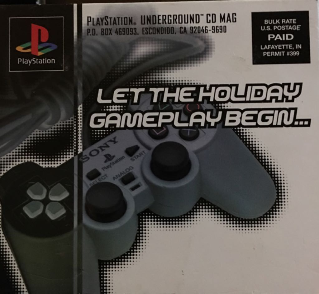 Playstation Underground 2.4 - Sony PlayStation video game collectible - Main Image 2