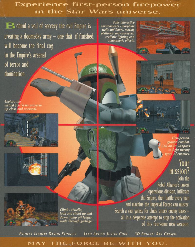 Star Wars - Dark Forces - PC (LucasArts) video game collectible - Main Image 2