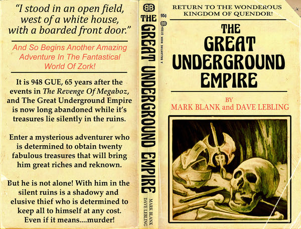 Zork I: The Great Underground Empire - Commodore 64 (Infocom) video game collectible - Main Image 2