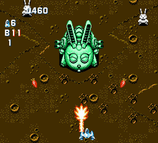 Gun-Nac - Nintendo Entertainment System (NES) (ASCII Corporation - 1) video game collectible - Main Image 4