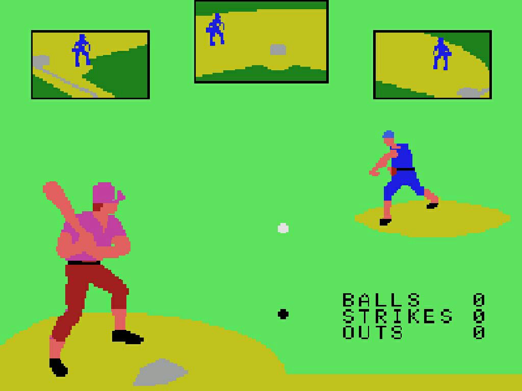 Super Action Baseball - Colecovision video game collectible - Main Image 2
