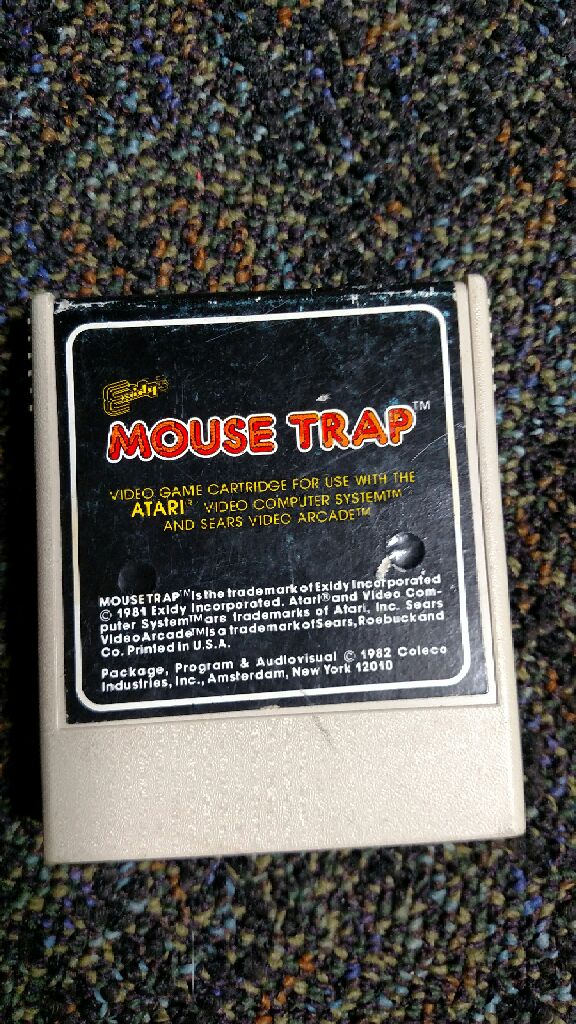 Mousetrap - Atari 2600 video game collectible - Main Image 1
