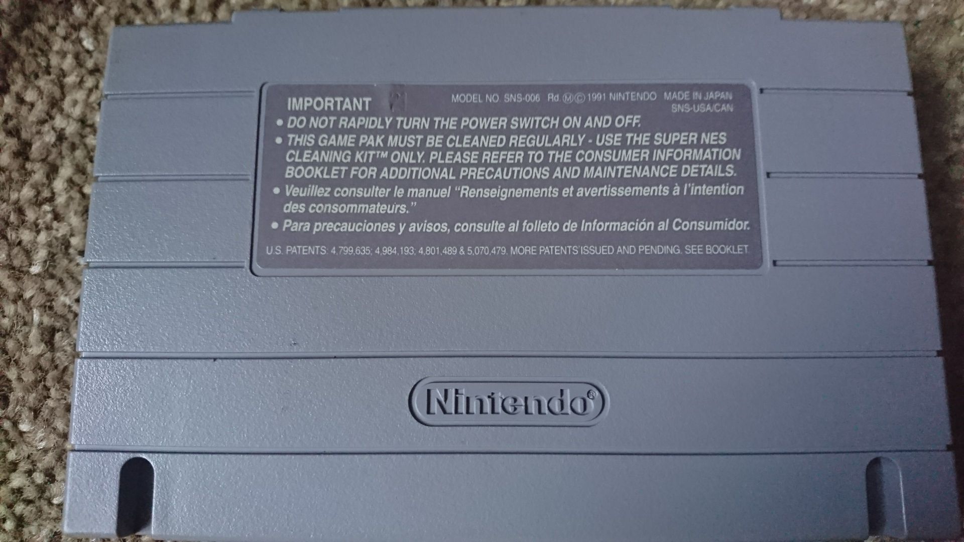 Batter Up - Nintendo Super Nintendo Entertainment System (SNES) video game collectible - Main Image 2