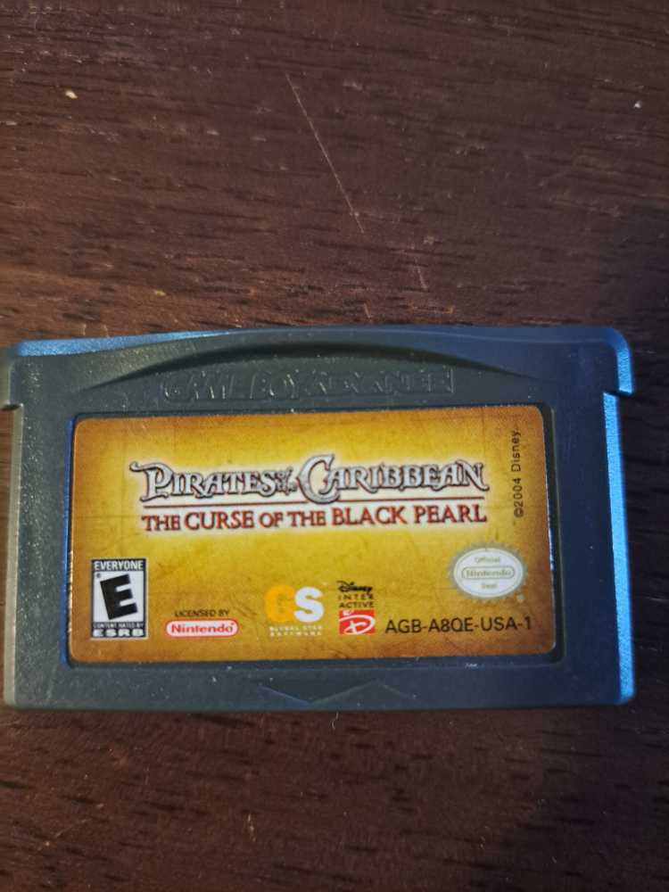 Pirates Of The Caribbean The Curse Of The Black Pearl - Nintendo Game Boy Advance (GBA) video game collectible - Main Image 2
